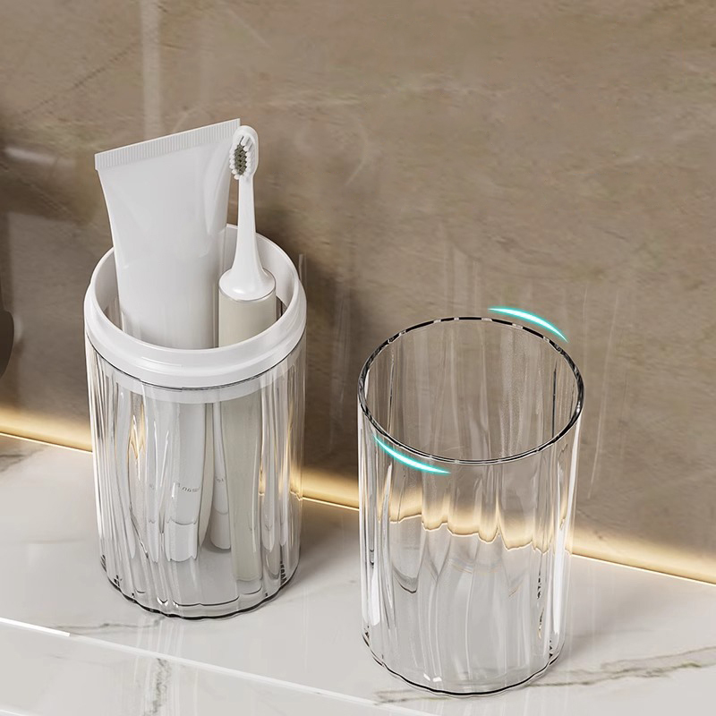 Home Edit Bathroom Storage - Nowy Przenośny Kubek na Szczoteczkę do
