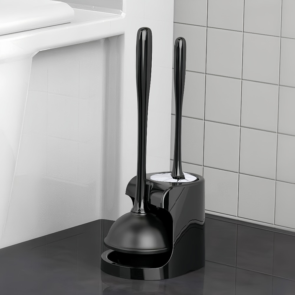 Plunger Toilet - Zestaw do czyszczenia toalety z szczotką