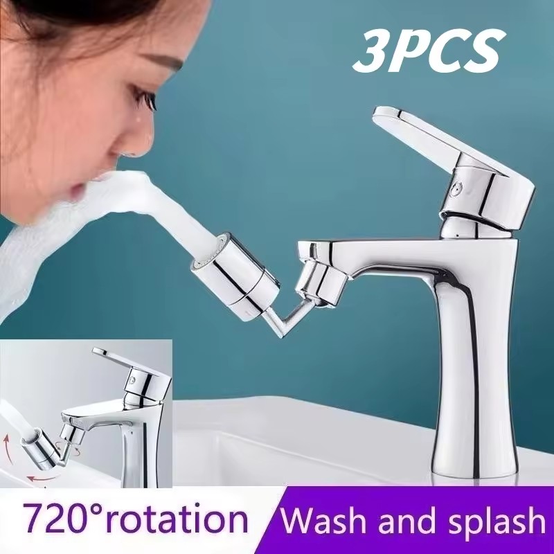 Basin Mixer Tap - Uniwersalny aerator obrotowy 720 stopni odporny