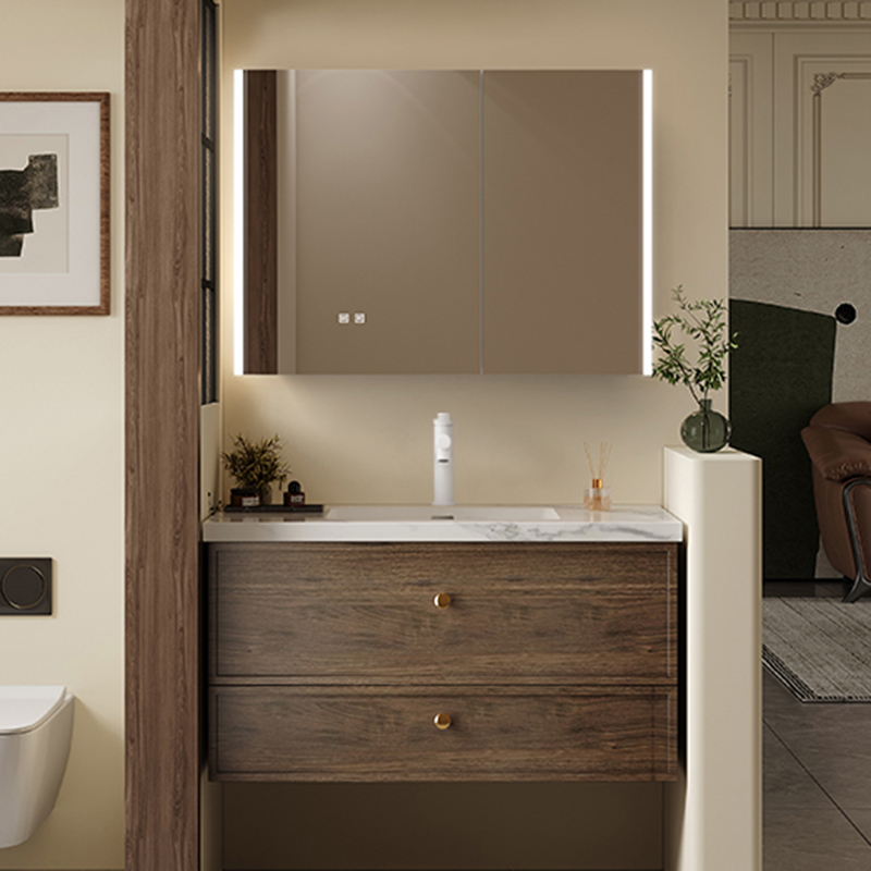 Home Bathroom Vanity Combo - Szafka łazienkowa z miejscem na toaletę,