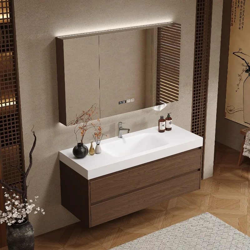 Drewniane przegrody, szafka ła – Home Bathroom Vanity Combo recenzja i cena