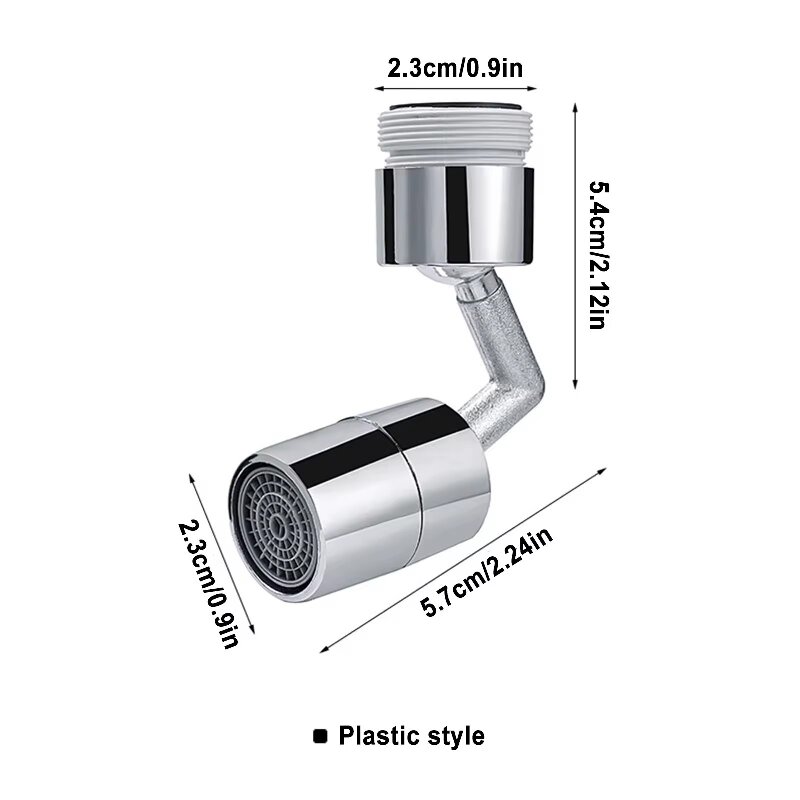 Uniwersalny aerator obrotowy 7 – Basin Mixer Tap recenzja i cena