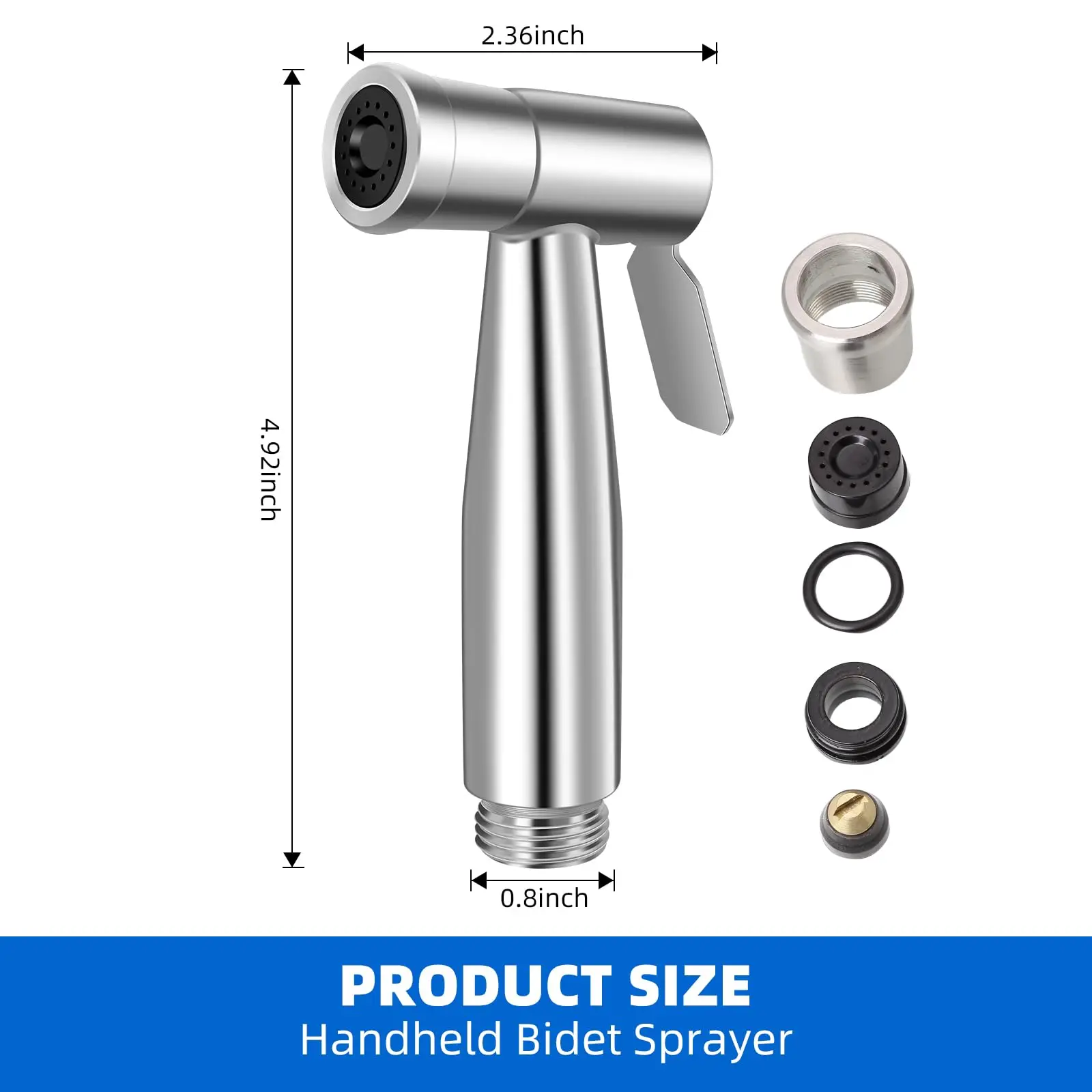 Przenośna, ręczna dysza do bid – Plunger Toilet recenzja i cena