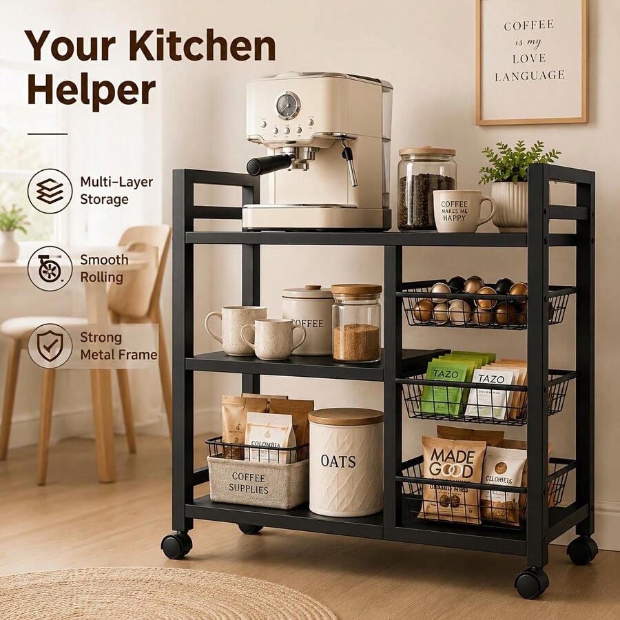 1 szt. mobilny regał do przech – Home Edit Bathroom Storage recenzja i cena
