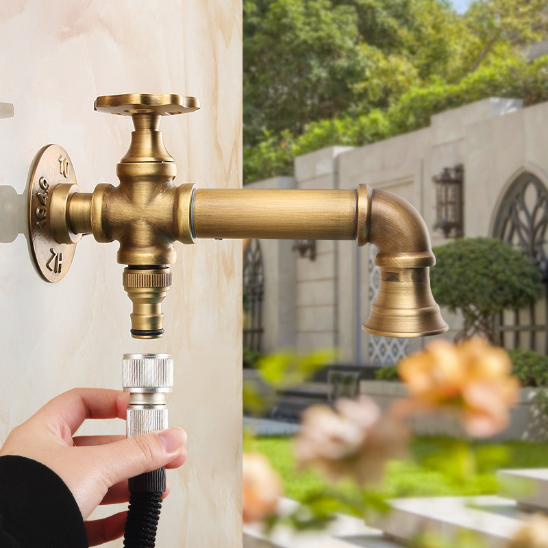 Mosiężny kran do pralki, antyc – Basin Mixer Tap recenzja i cena
