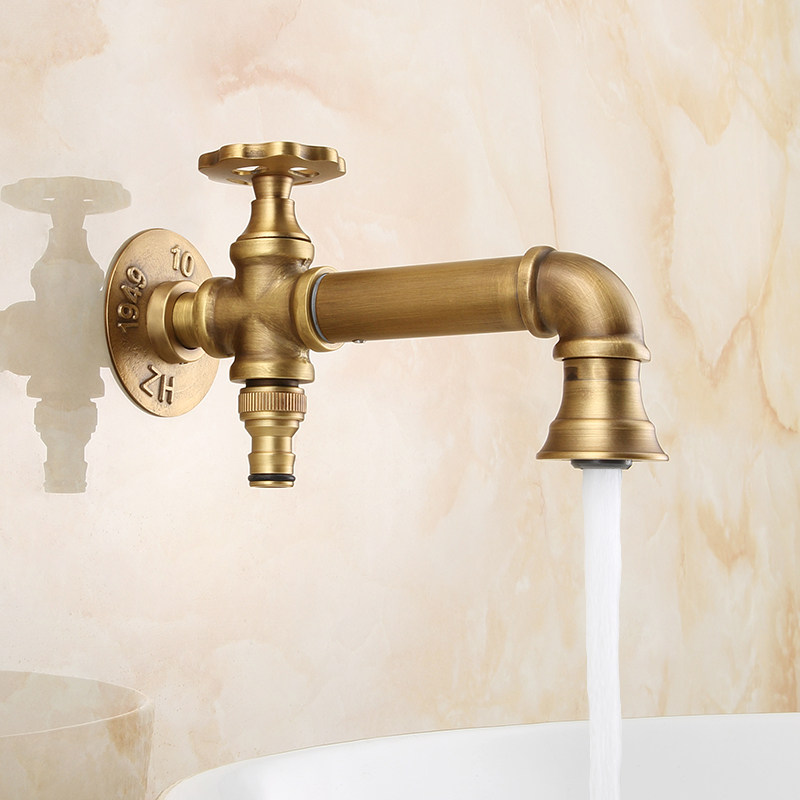 Mosiężny kran do pralki, antyc – Basin Mixer Tap recenzja i cena