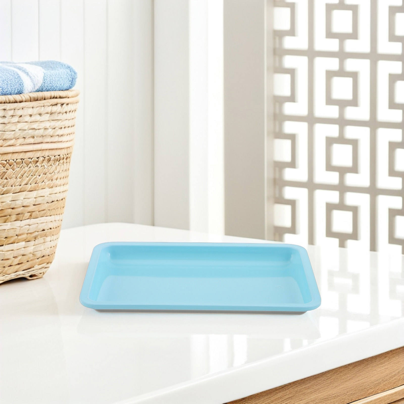 4 sztuki – taca do przechowywa – Home Bathroom Organizer recenzja i cena